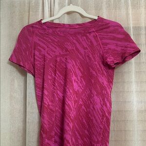 Women's Pink LULULEMON Athletic Top